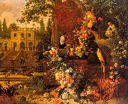 Pieter Gysels Garden USA oil painting artist
